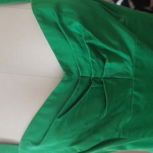 Donna Ricco Green Summer Dress - Picture 3 of 10